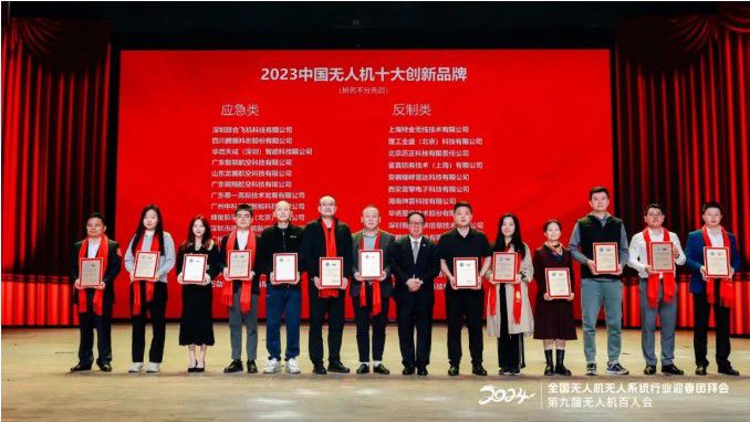 2024全國無人機第九屆無人機百人會，華科爾榮獲兩項大獎